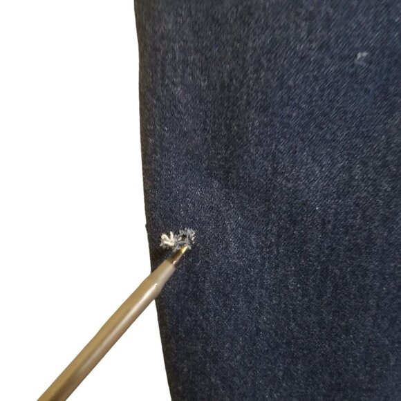 Dreams Vintage Women's Jumpsuit Size L Denim Studded Snap Elastic Playsuit Rompe - Picture 9 of 16